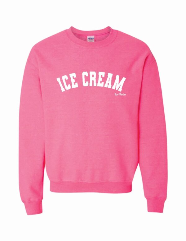 Safety-Pink Sweater (Ice-Cream Word)