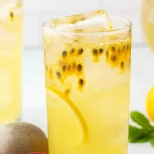 Passion Fruit Lemonade (Sorbet)