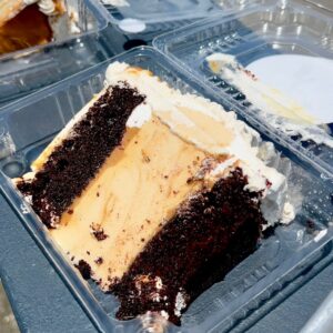 Caramel heaven -Ice cream cake SLICE